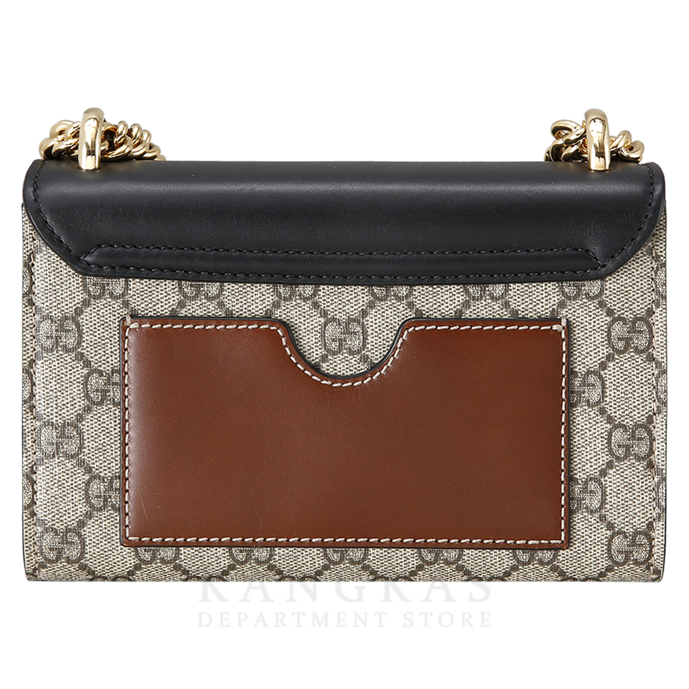 GUCCI(USED)구찌 409487 GG수프림 패드락 체인 숄더백