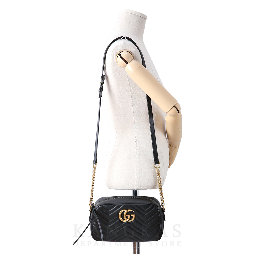 GUCCI(USED)구찌 447632 GG마몽 마틀라세 카메라백