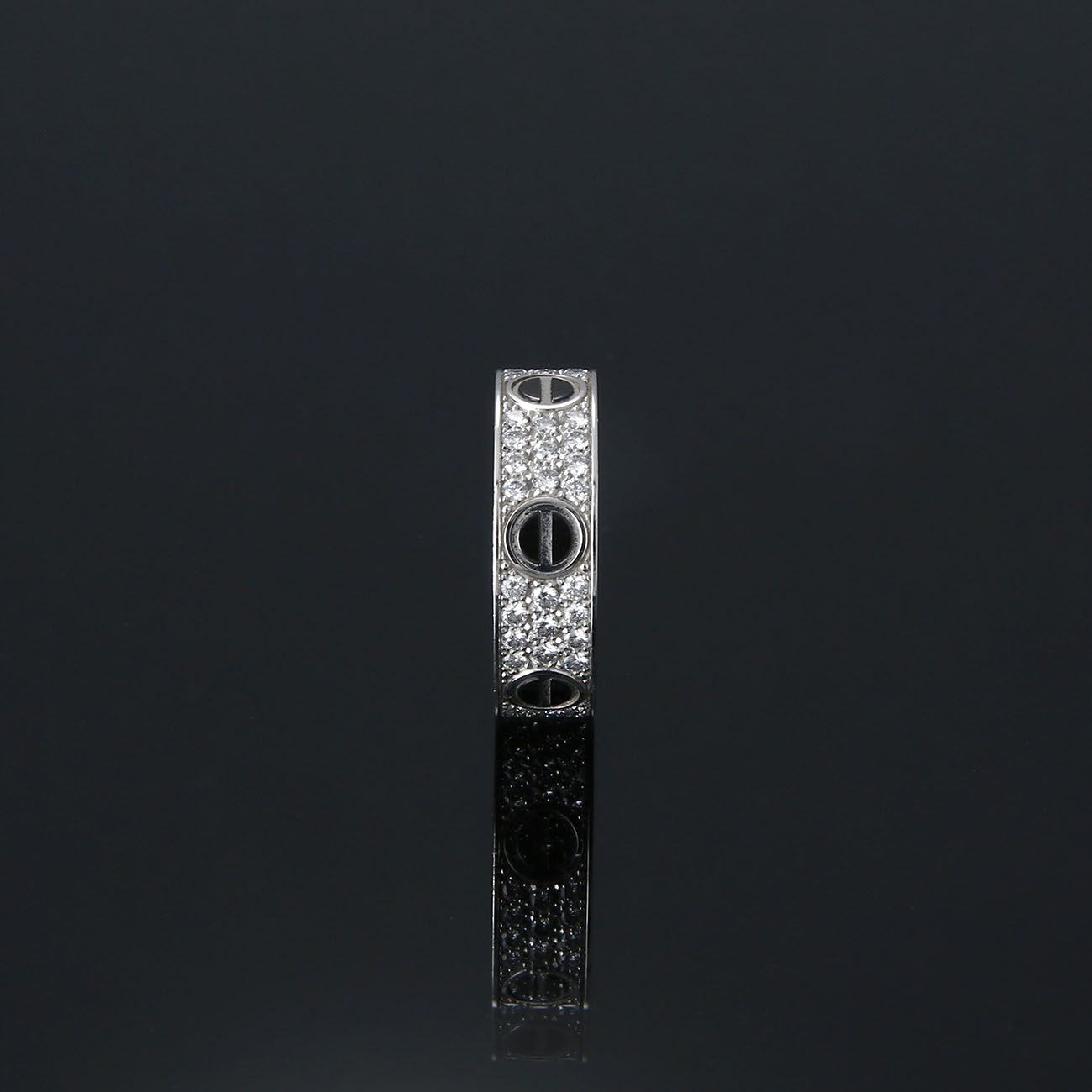 CARTIER(USED)까르띠에  다이아파베 러브링 #57