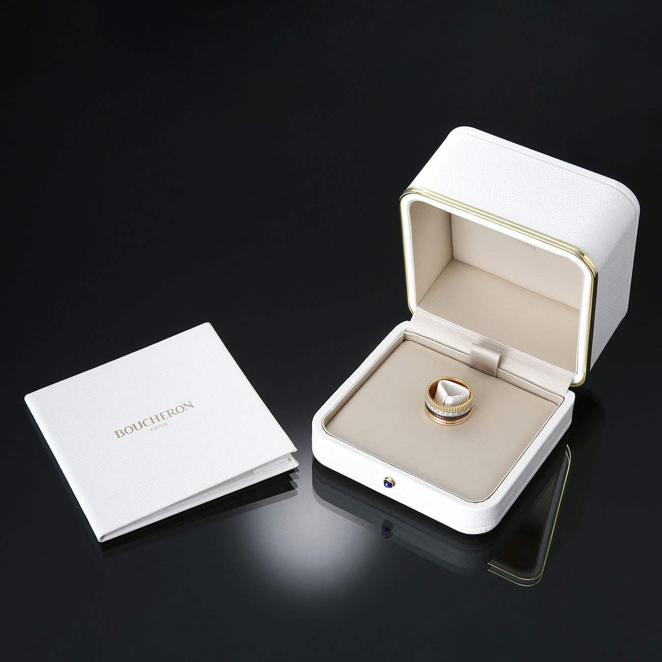 Boucheron(USED)부쉐론 다이아 콰트로링 라지#62