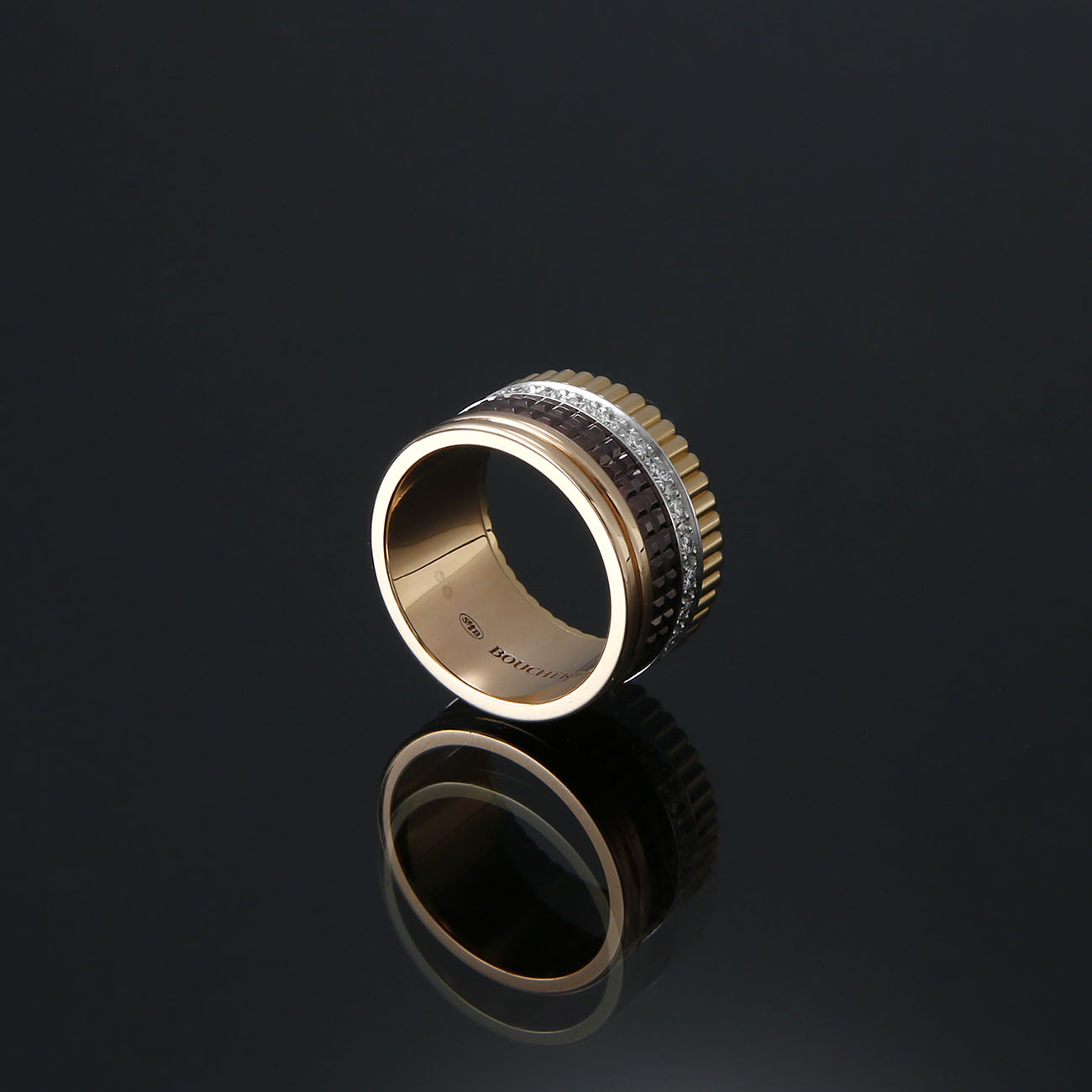 Boucheron(USED)부쉐론 다이아 콰트로링 라지#54