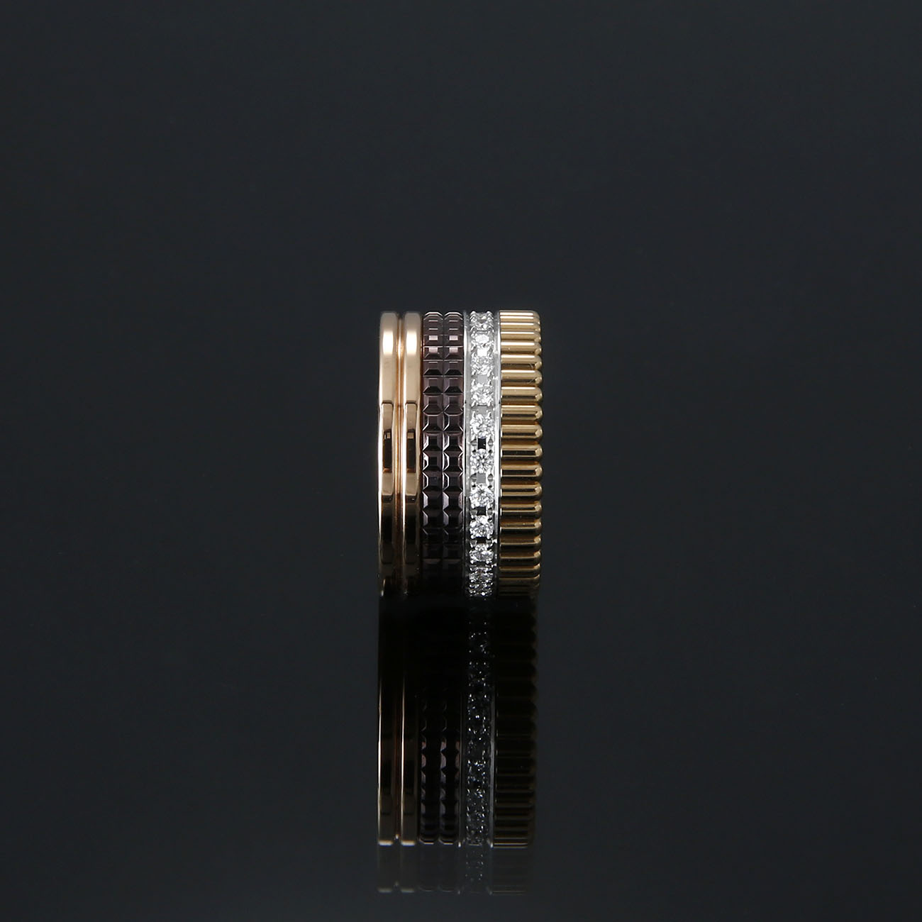 Boucheron(USED)부쉐론 다이아 콰트로링 라지#54