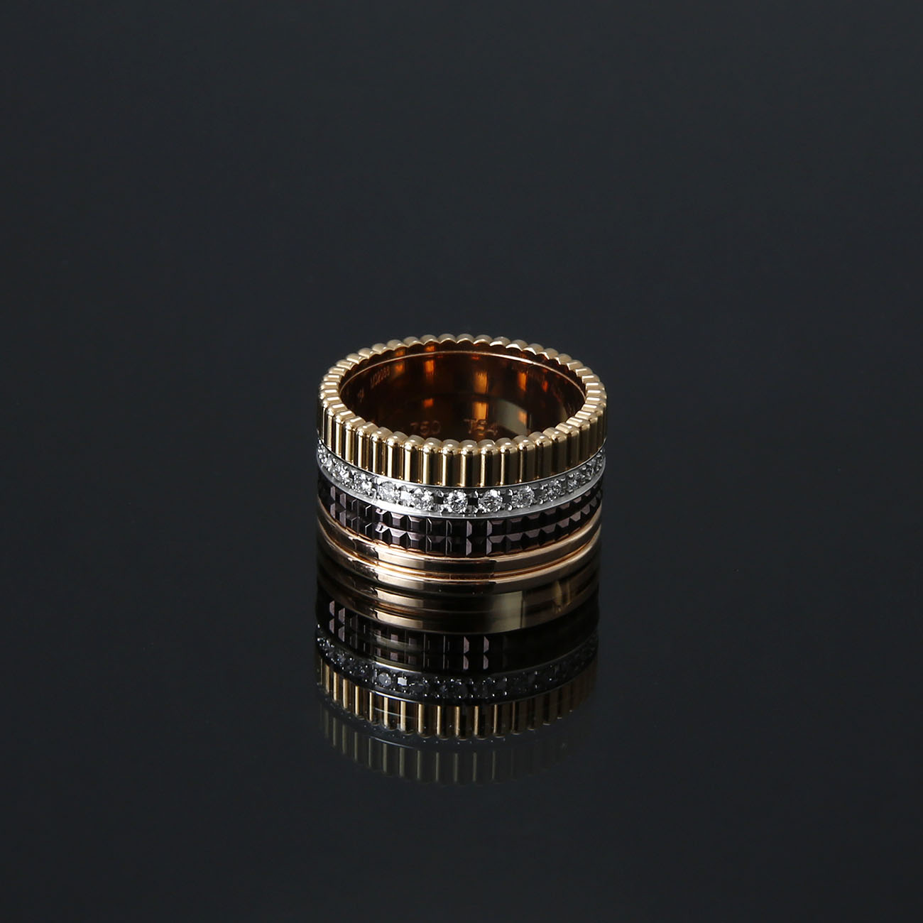Boucheron(USED)부쉐론 다이아 콰트로링 라지#54