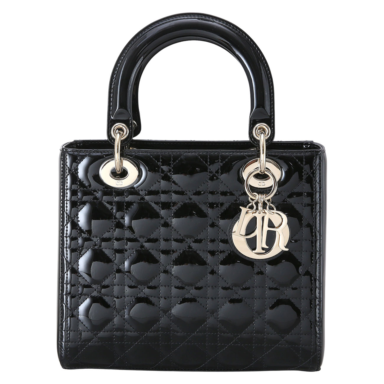 CHRISTIAN DIOR(USED)크리스찬디올 페이던트 레이디디올 미듐