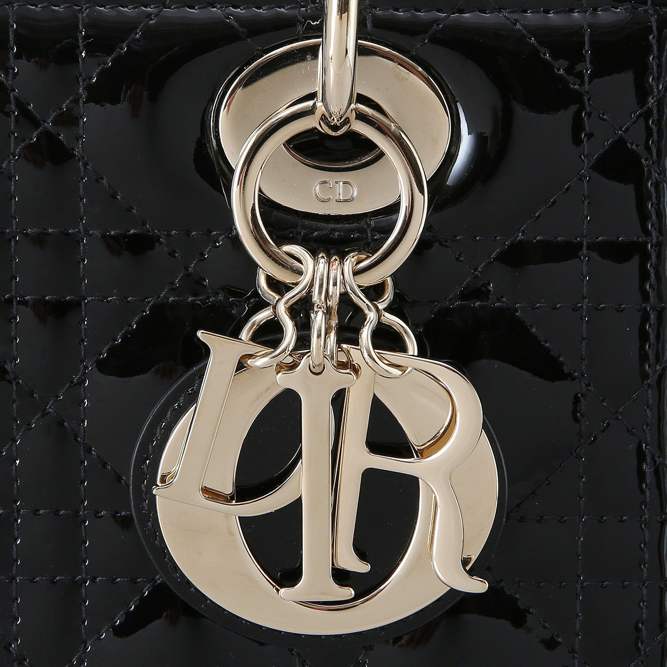 CHRISTIAN DIOR(USED)크리스찬디올 페이던트 레이디디올 미듐