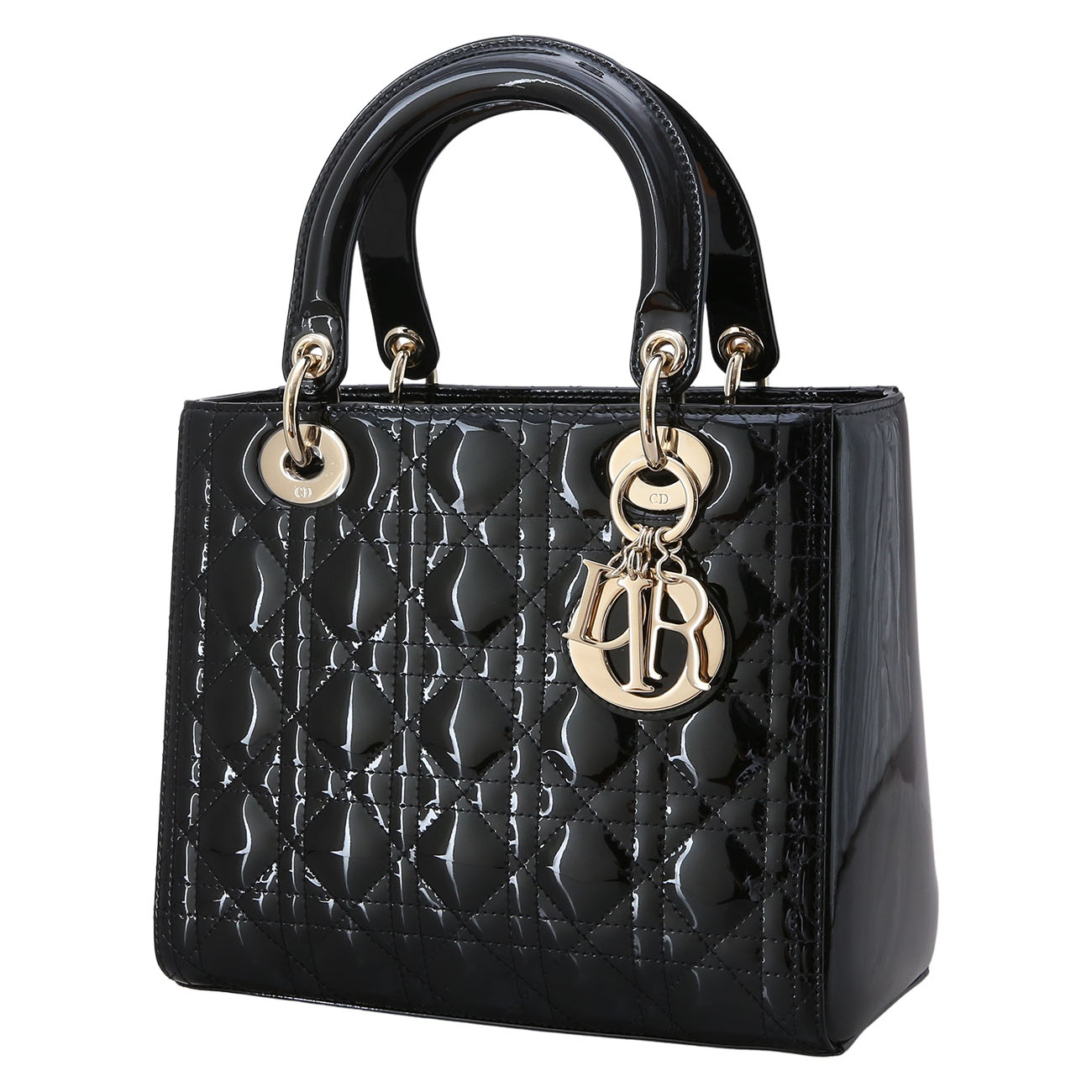 CHRISTIAN DIOR(USED)크리스찬디올 페이던트 레이디디올 미듐