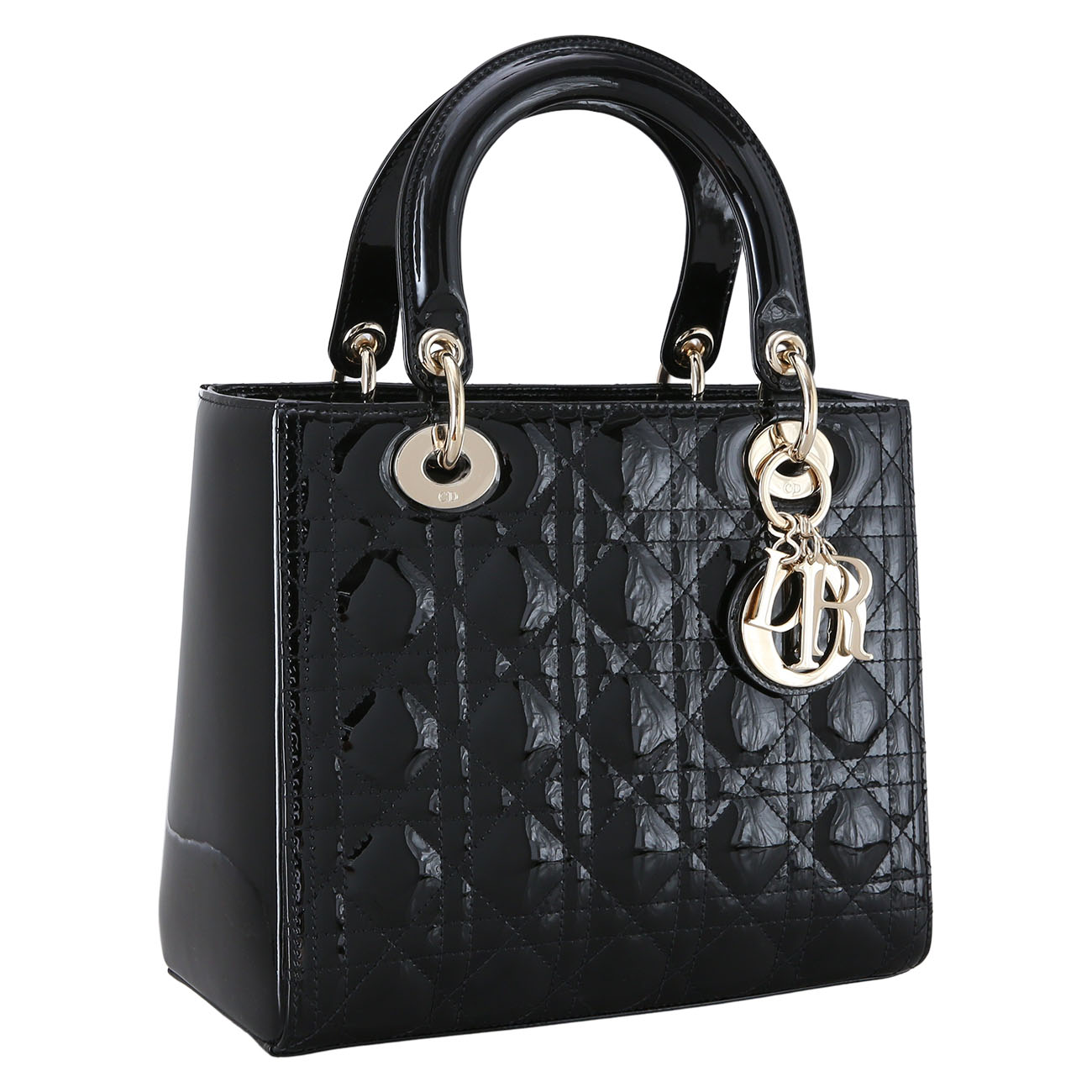 CHRISTIAN DIOR(USED)크리스찬디올 페이던트 레이디디올 미듐