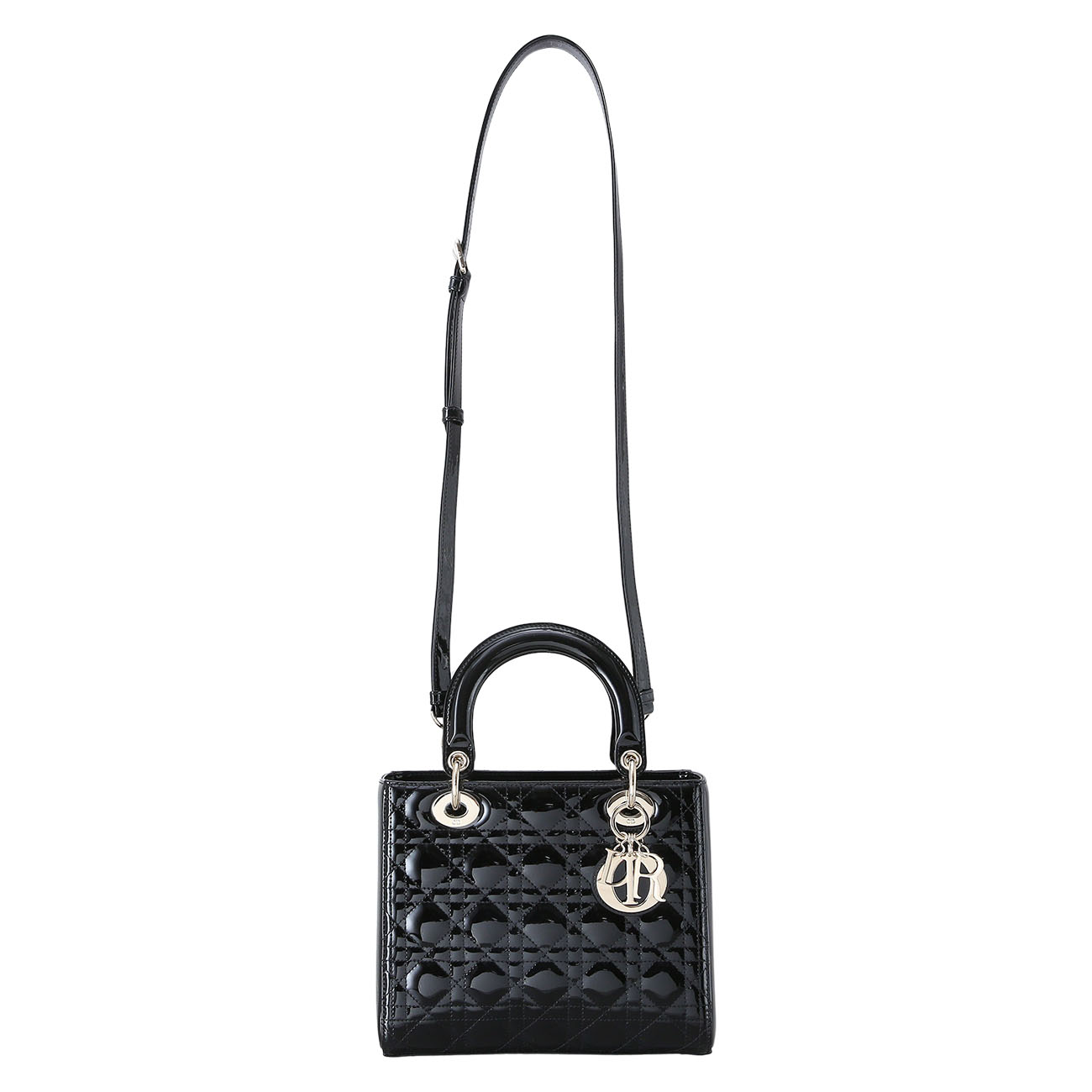 CHRISTIAN DIOR(USED)크리스찬디올 페이던트 레이디디올 미듐