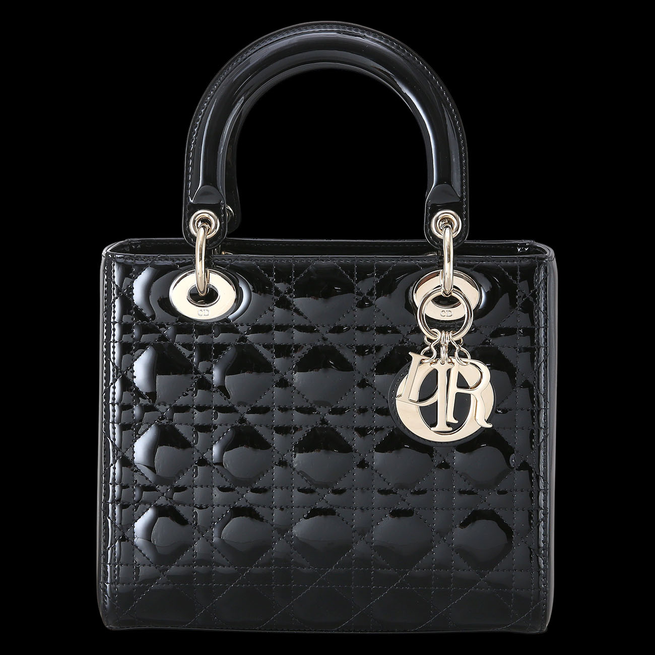 CHRISTIAN DIOR(USED)크리스찬디올 페이던트 레이디디올 미듐