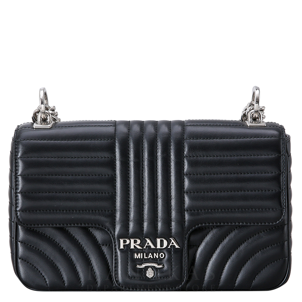 PRADA(USED)프라다 1BD108 다이아그램 체인 숄더백