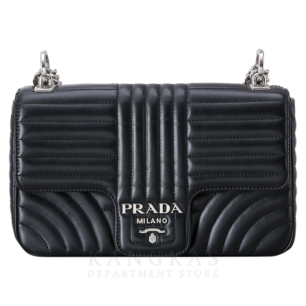 PRADA(USED)프라다 1BD108 다이아그램 체인 숄더백