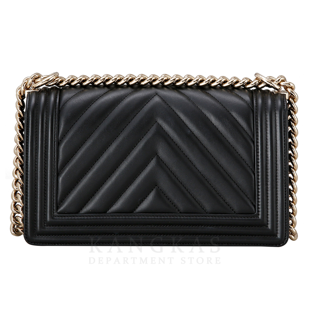 CHANEL(USED)샤넬 보이샤넬 쉐브론 램스킨 미듐