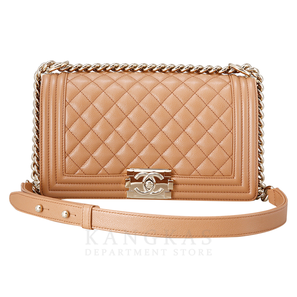 CHANEL(USED)샤넬 보이샤넬 캐비어 미듐