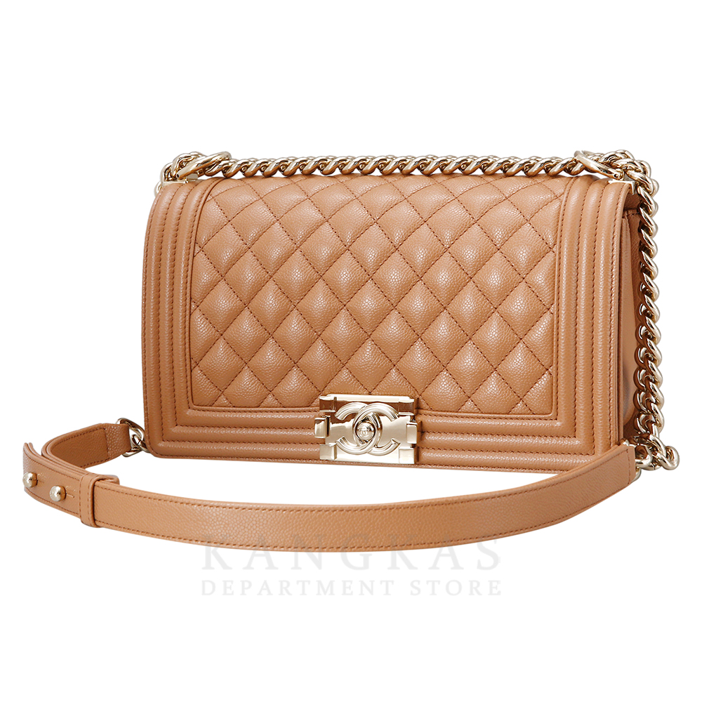 CHANEL(USED)샤넬 보이샤넬 캐비어 미듐