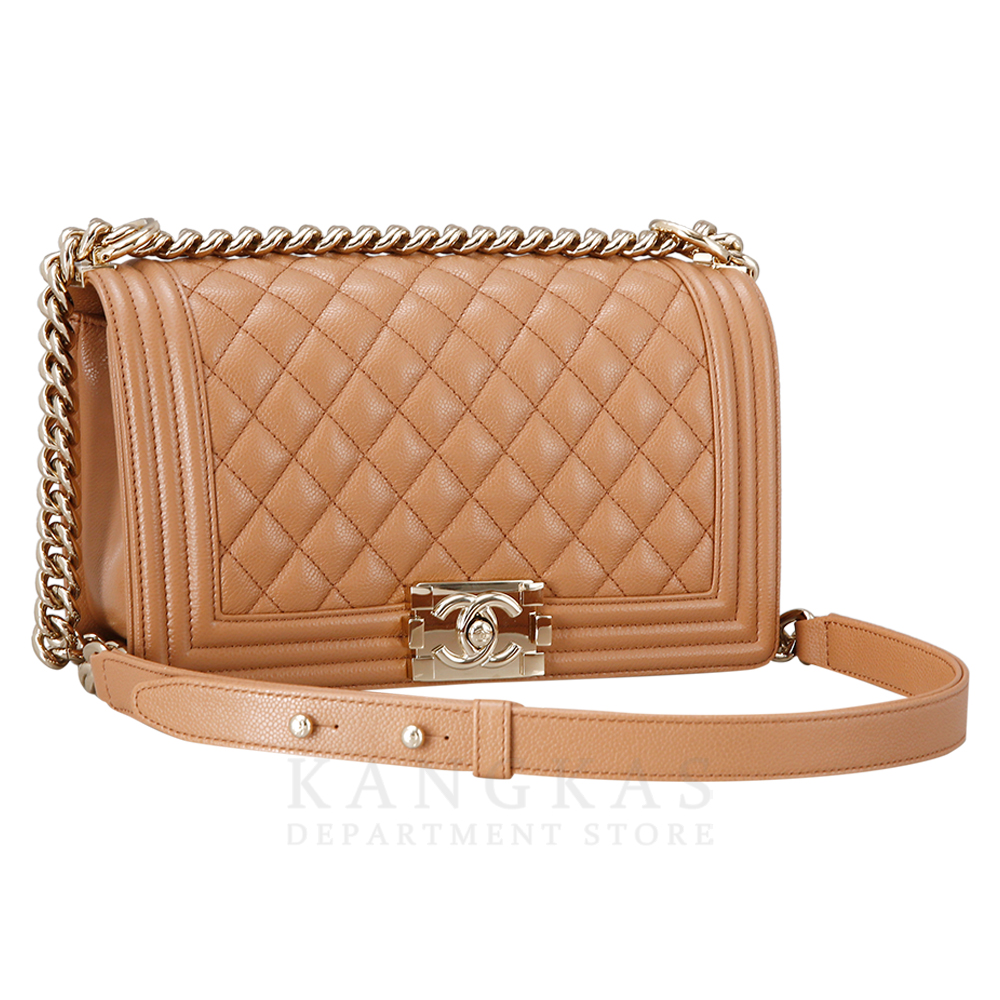 CHANEL(USED)샤넬 보이샤넬 캐비어 미듐