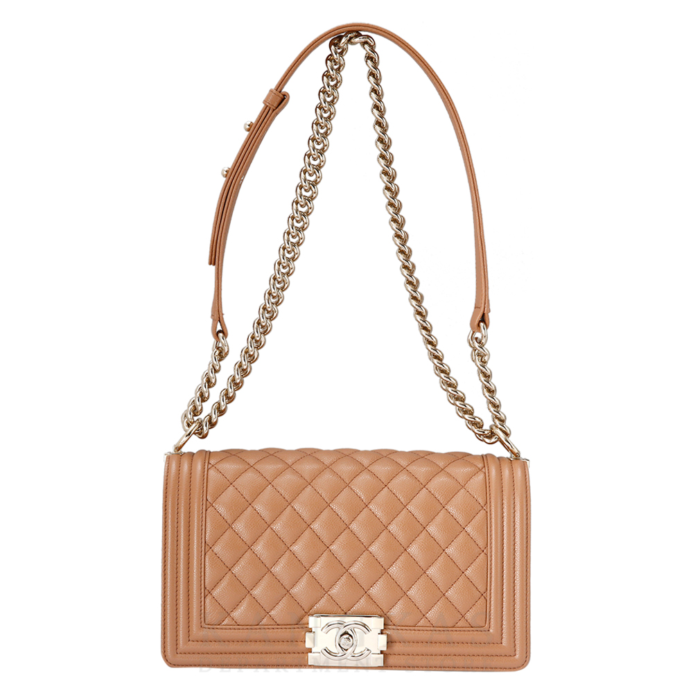 CHANEL(USED)샤넬 보이샤넬 캐비어 미듐