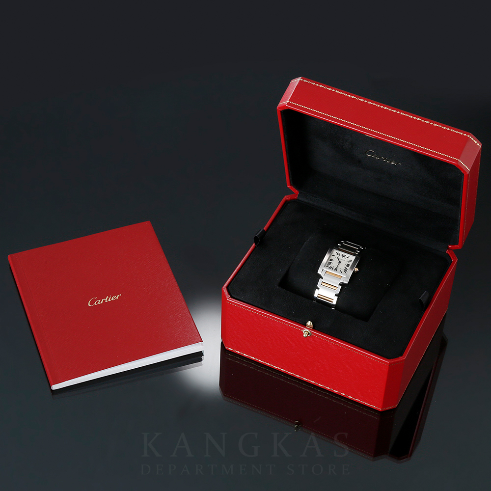 CARTIER(USED)까르띠에 탱크 프랑세즈 콤비 미듐 워치