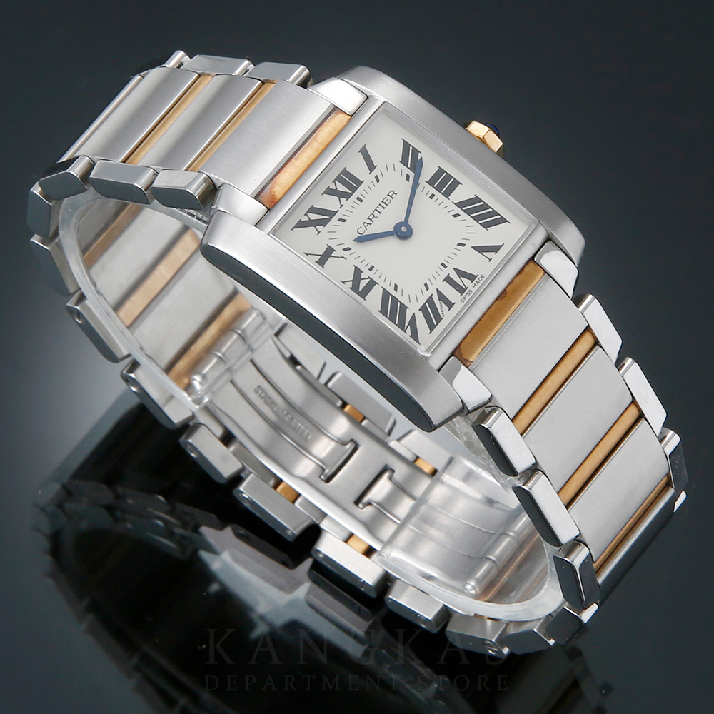 CARTIER(USED)까르띠에 탱크 프랑세즈 콤비 미듐 워치