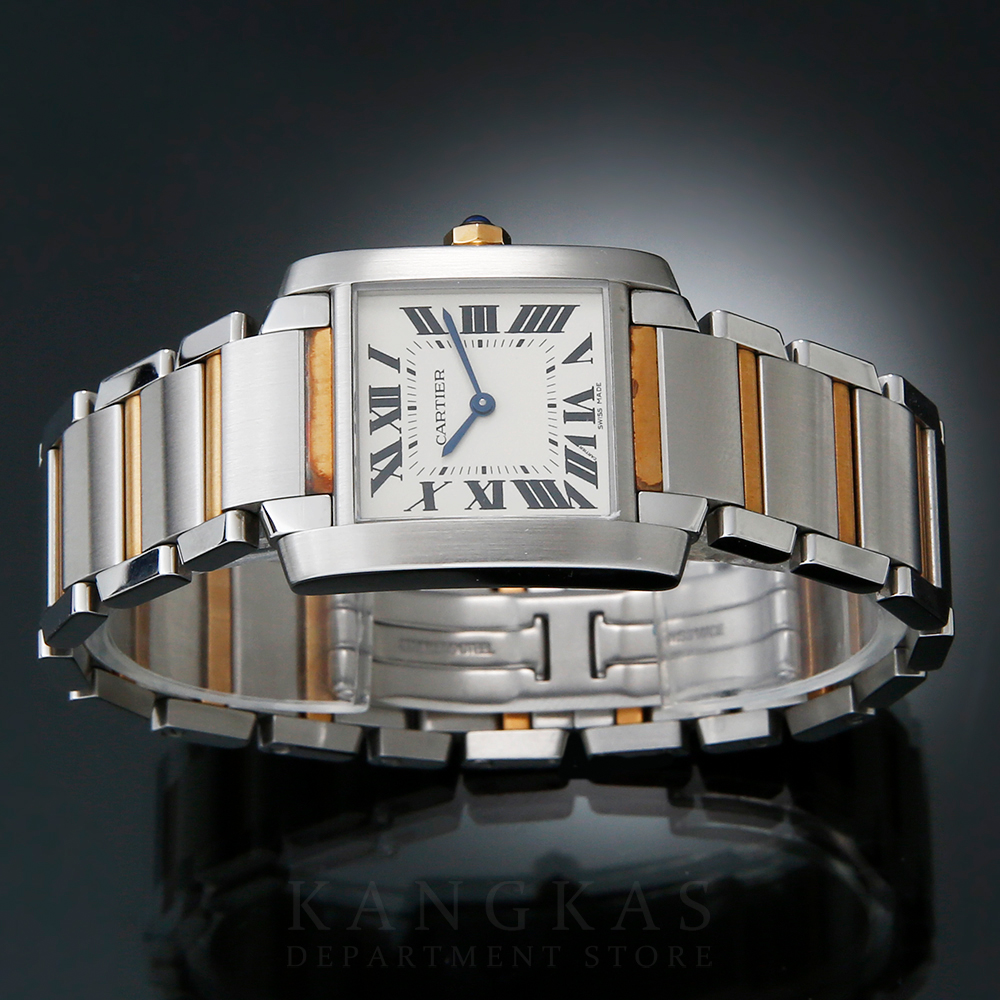 CARTIER(USED)까르띠에 탱크 프랑세즈 콤비 미듐 워치