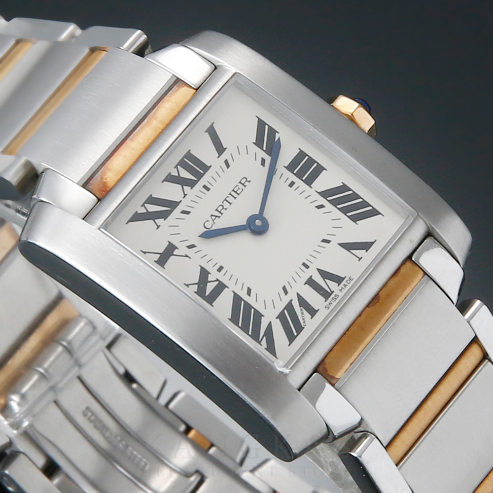CARTIER(USED)까르띠에 탱크 프랑세즈 콤비 미듐 워치
