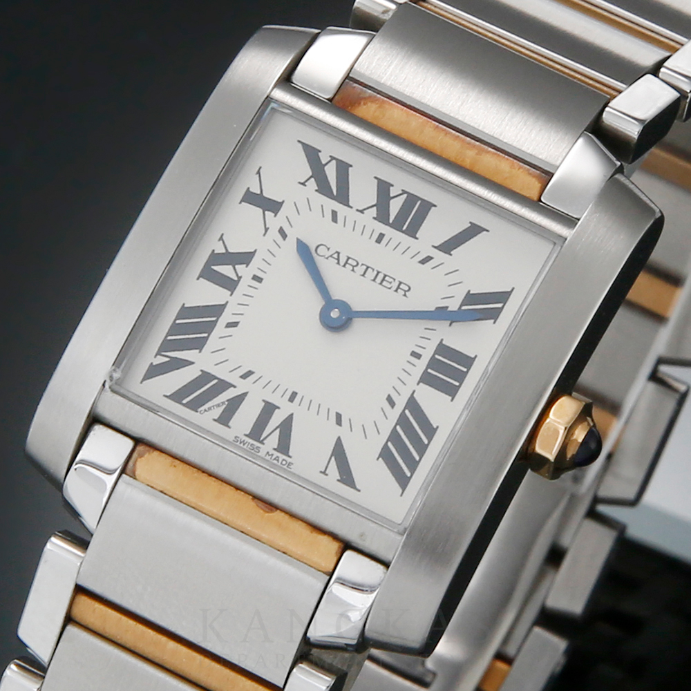 CARTIER(USED)까르띠에 탱크 프랑세즈 콤비 미듐 워치