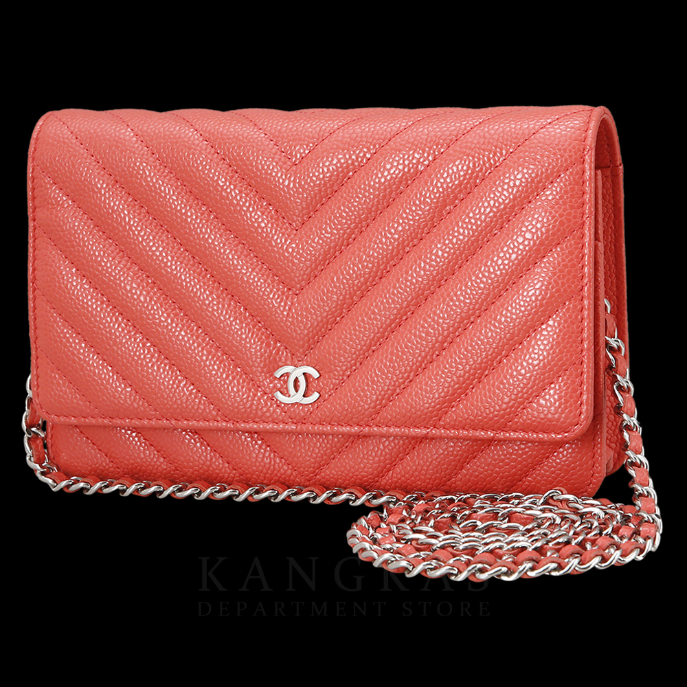 CHANEL(USED)샤넬 클래식 쉐브론 WOC