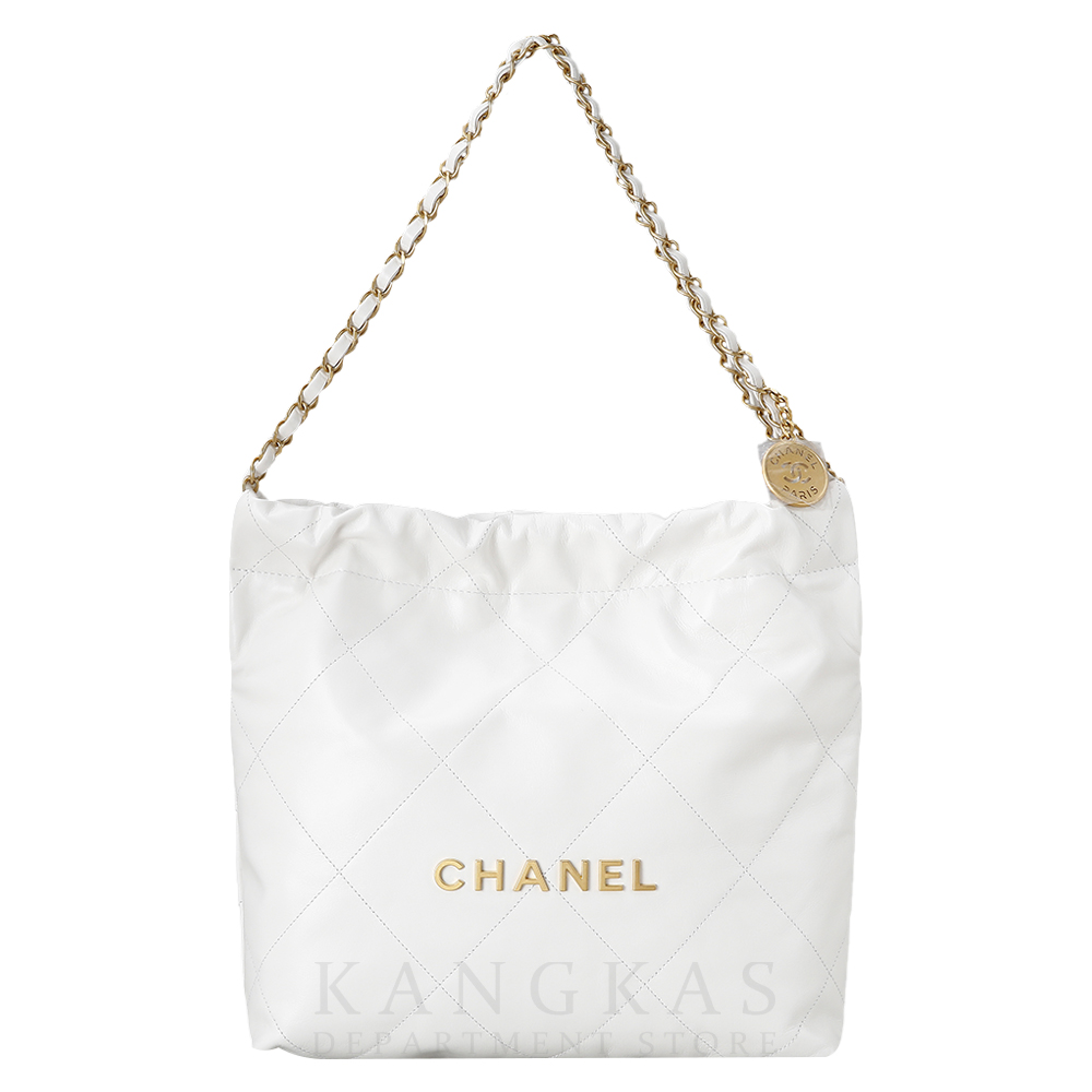 CHANEL(USED)샤넬 22백 화이트 스몰