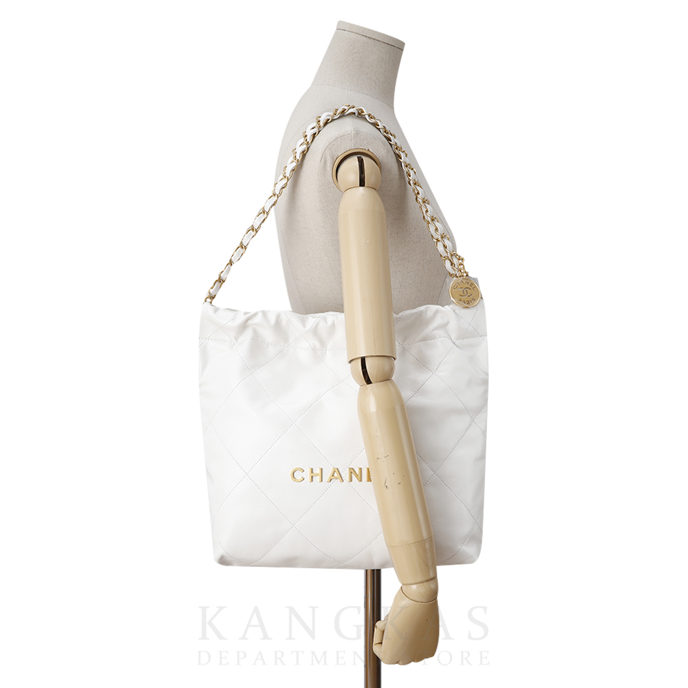 CHANEL(USED)샤넬 22백 화이트 스몰