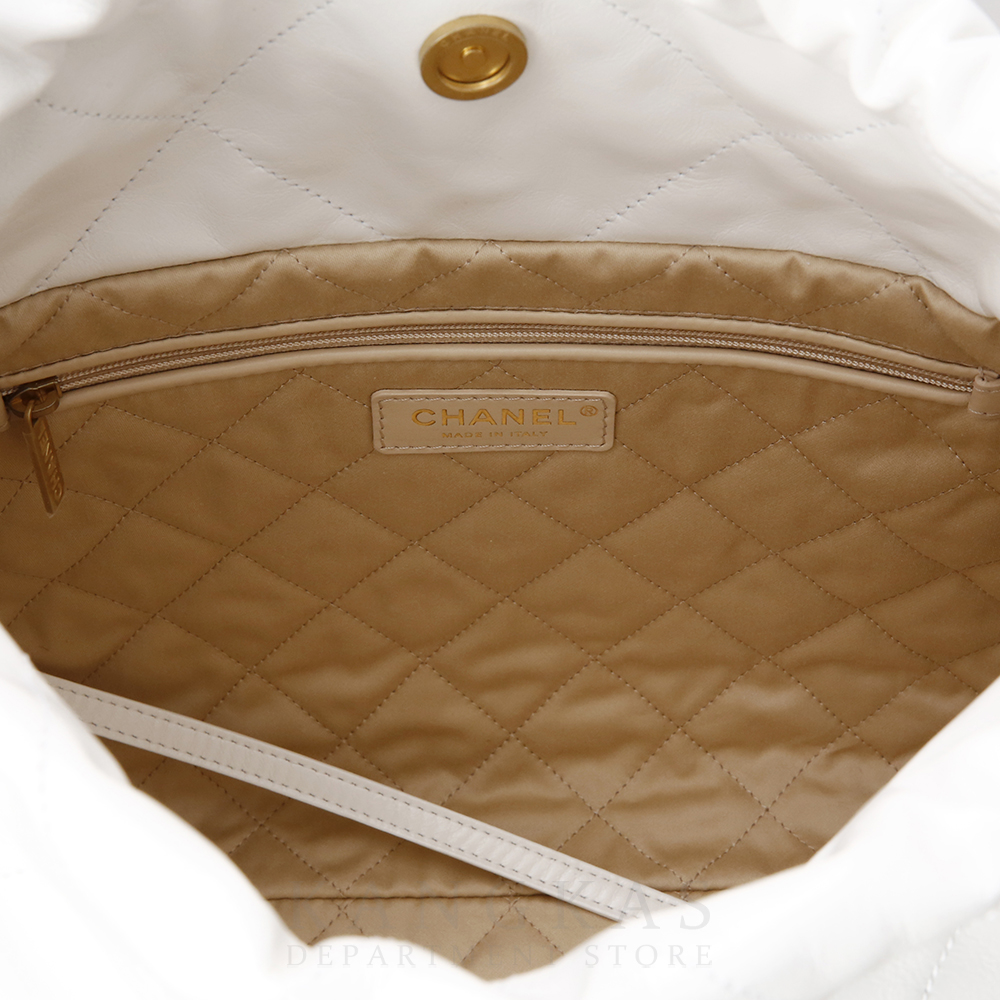 CHANEL(USED)샤넬 22백 화이트 스몰