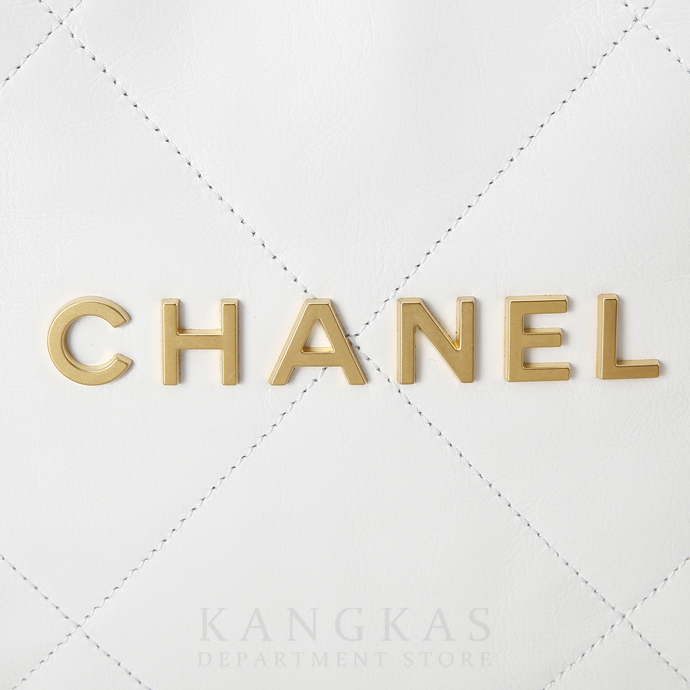 CHANEL(USED)샤넬 22백 화이트 스몰