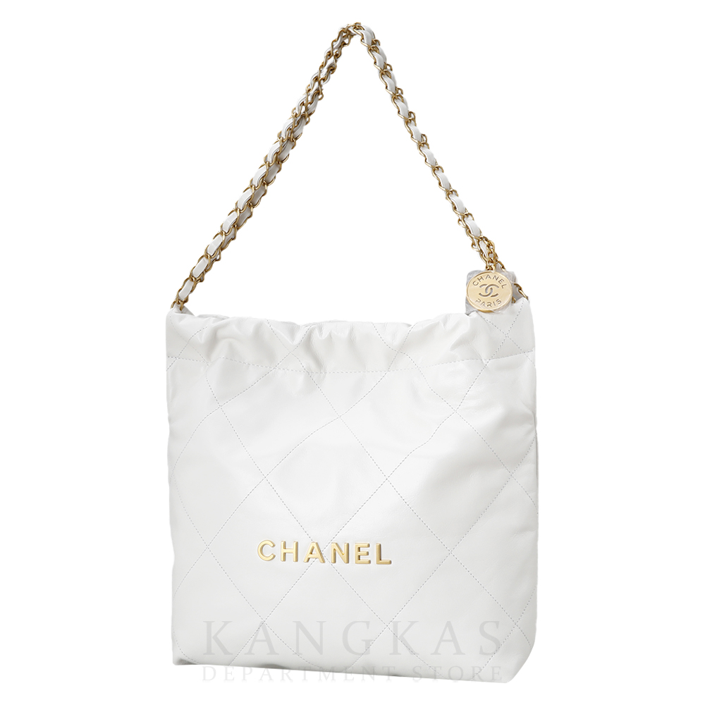CHANEL(USED)샤넬 22백 화이트 스몰