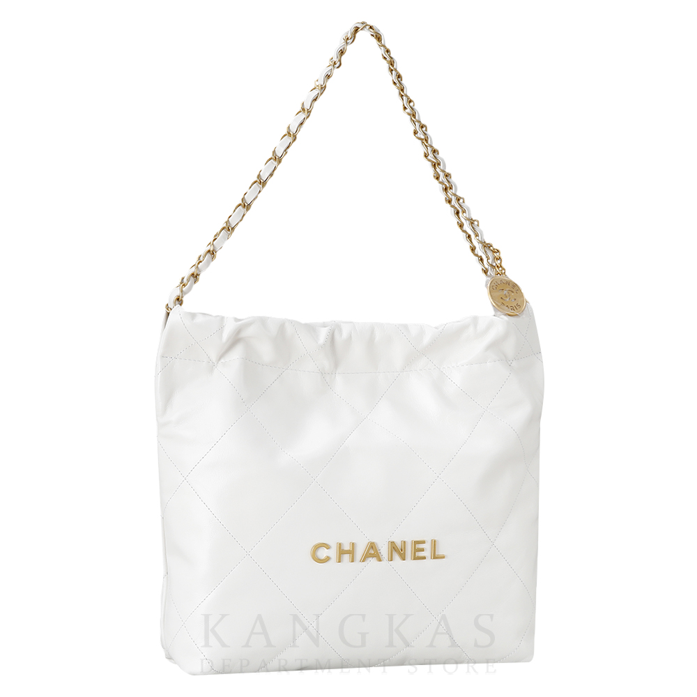 CHANEL(USED)샤넬 22백 화이트 스몰