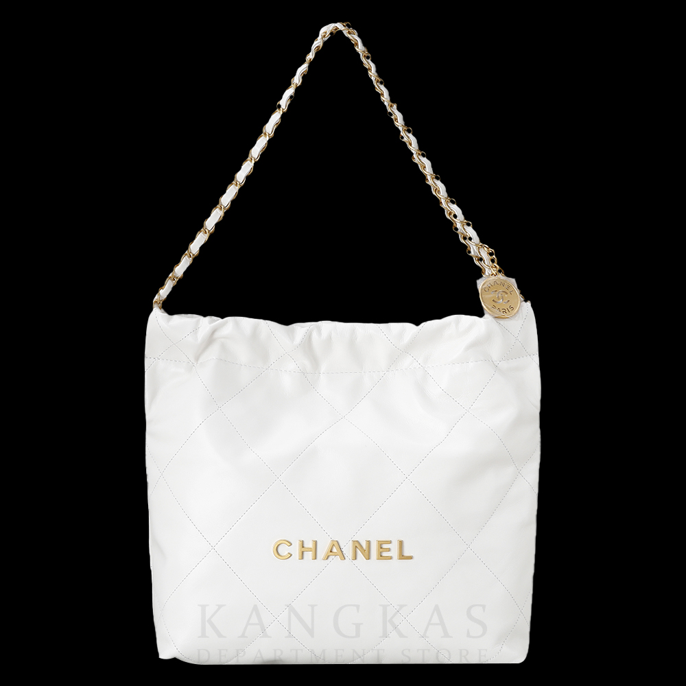 CHANEL(USED)샤넬 22백 화이트 스몰