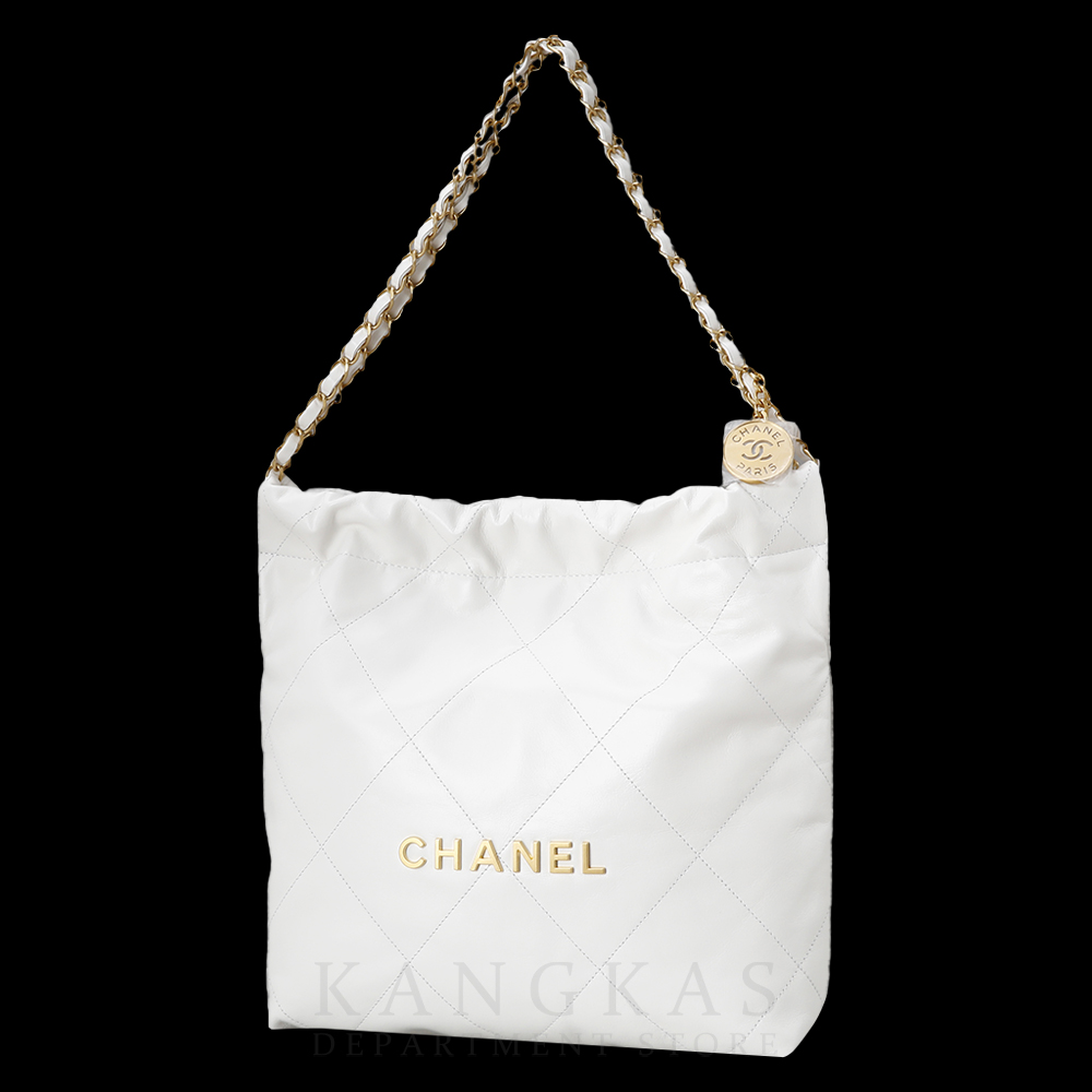 CHANEL(USED)샤넬 22백 화이트 스몰