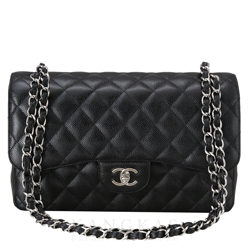 CHANEL(USED)샤넬 클래식 캐비어 점보