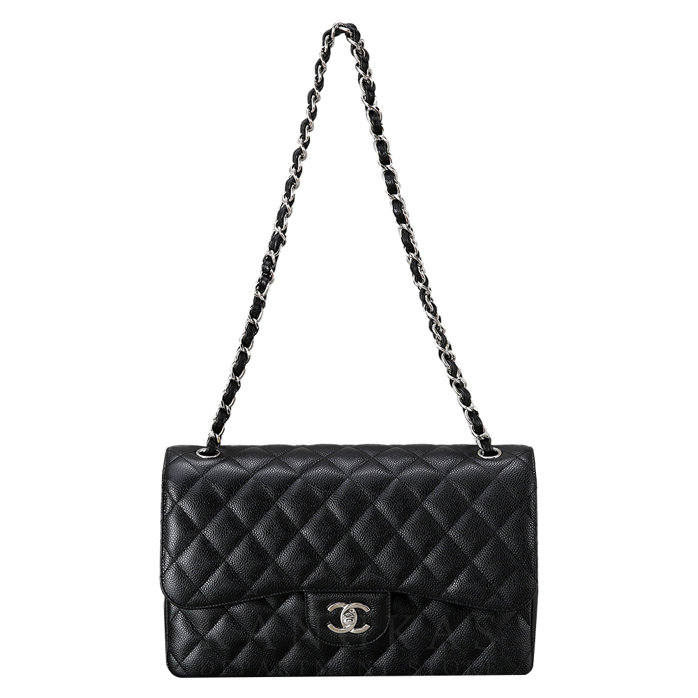 CHANEL(USED)샤넬 클래식 캐비어 점보