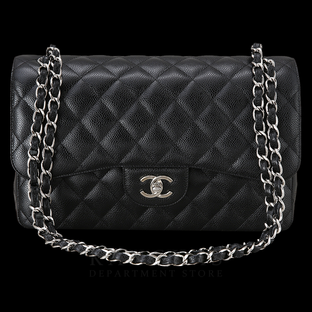 CHANEL(USED)샤넬 클래식 캐비어 점보