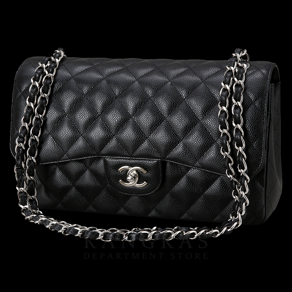CHANEL(USED)샤넬 클래식 캐비어 점보
