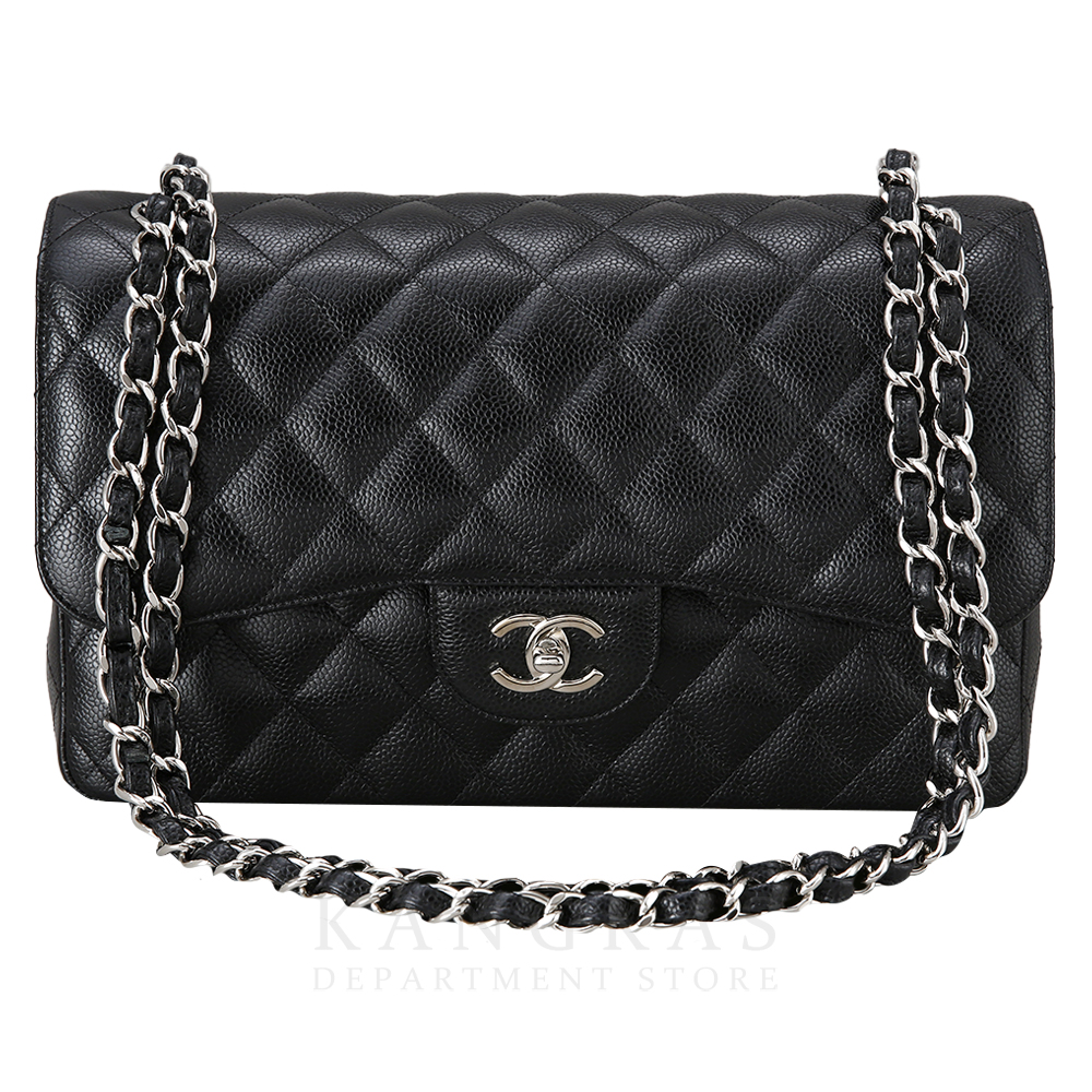 CHANEL(USED)샤넬 클래식 캐비어 점보