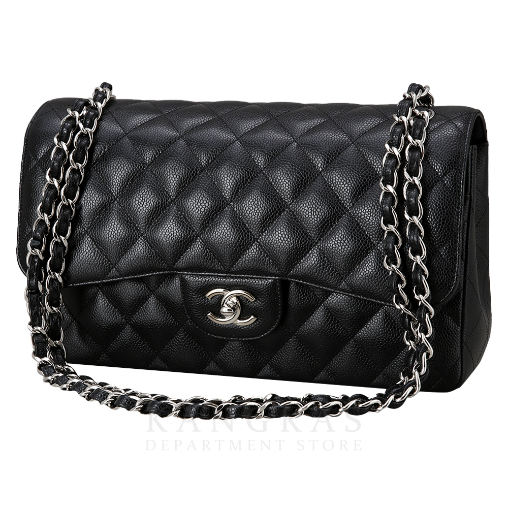 CHANEL(USED)샤넬 클래식 캐비어 점보
