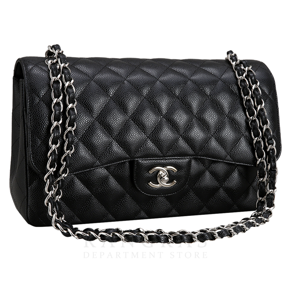 CHANEL(USED)샤넬 클래식 캐비어 점보