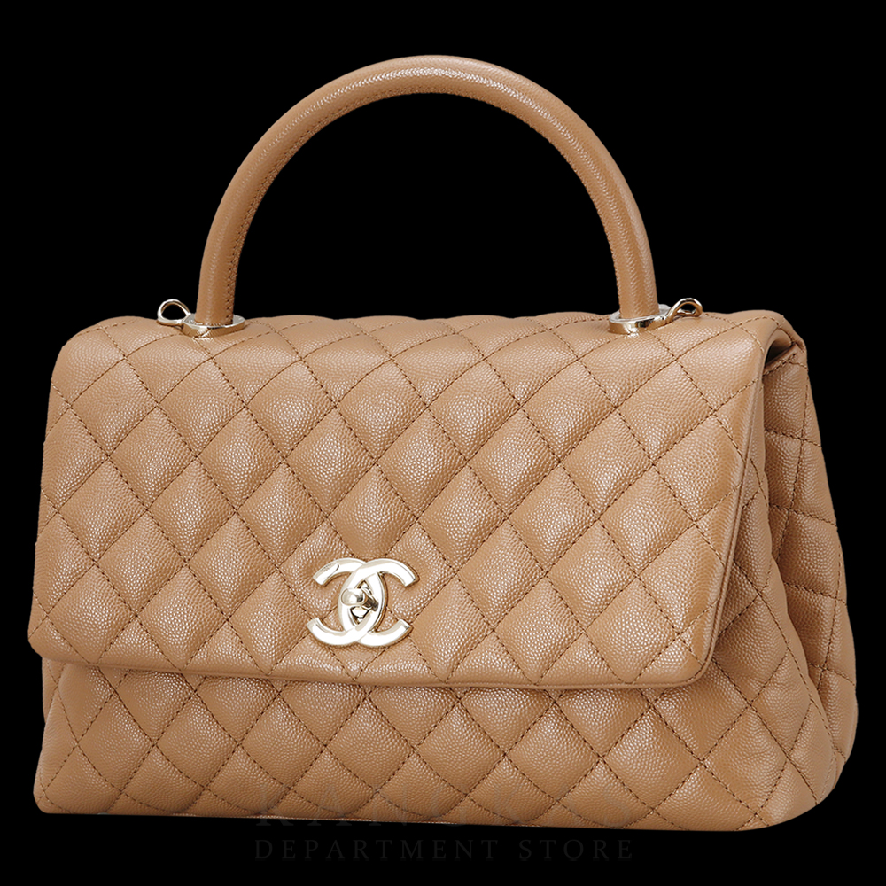 CHANEL(USED)샤넬 캐비어 코코핸들 미듐