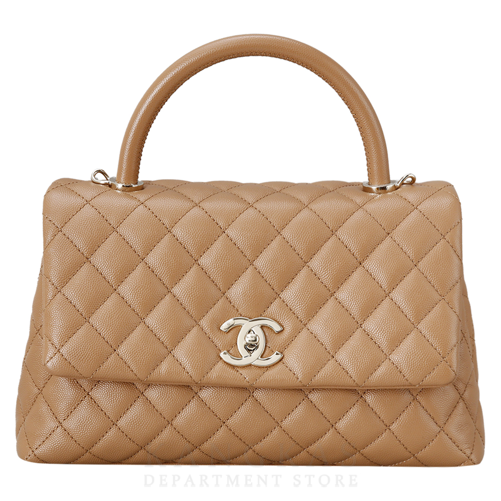 CHANEL(USED)샤넬 캐비어 코코핸들 미듐