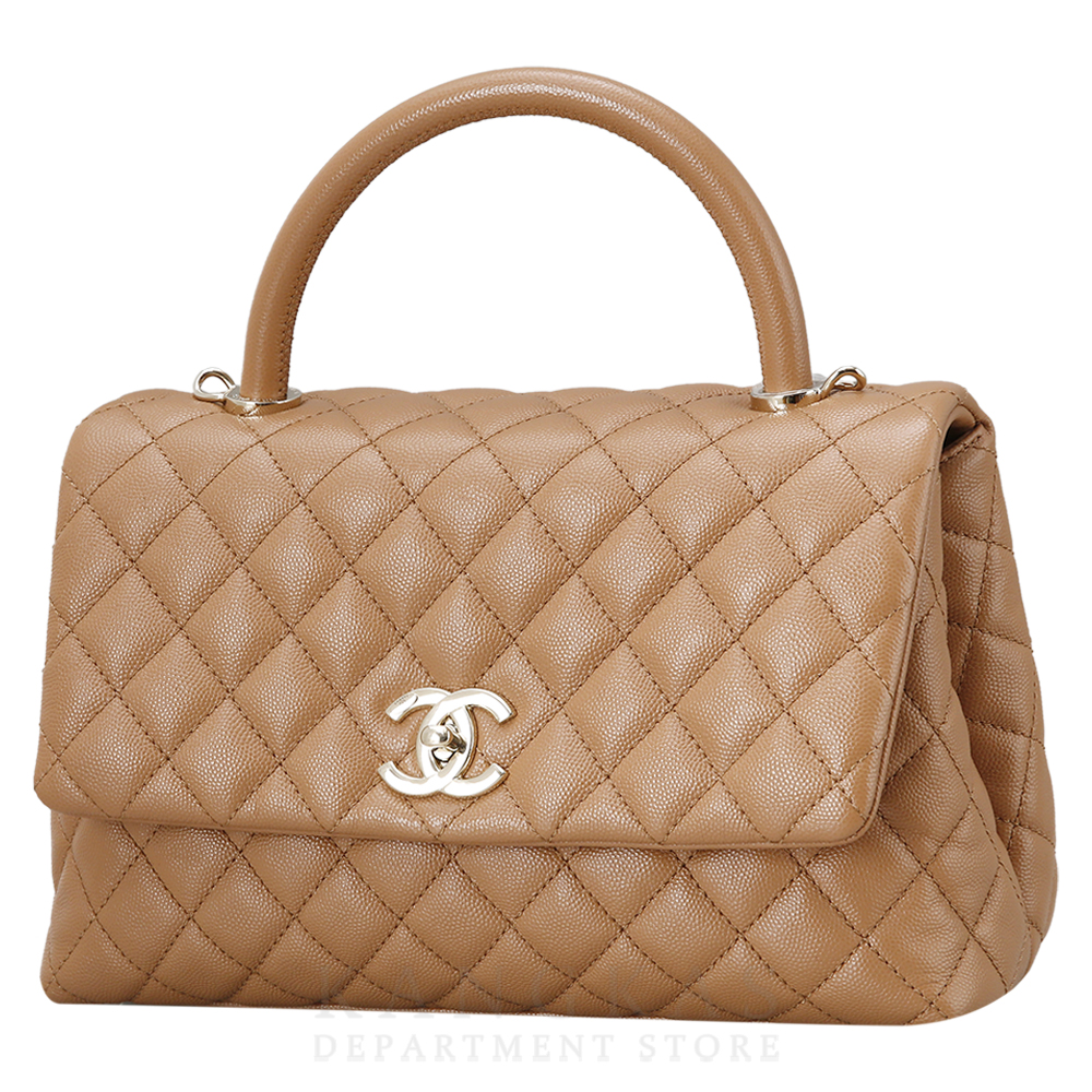CHANEL(USED)샤넬 캐비어 코코핸들 미듐