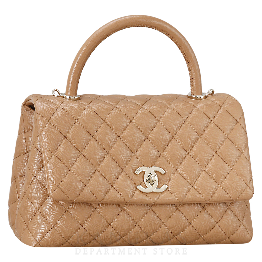 CHANEL(USED)샤넬 캐비어 코코핸들 미듐