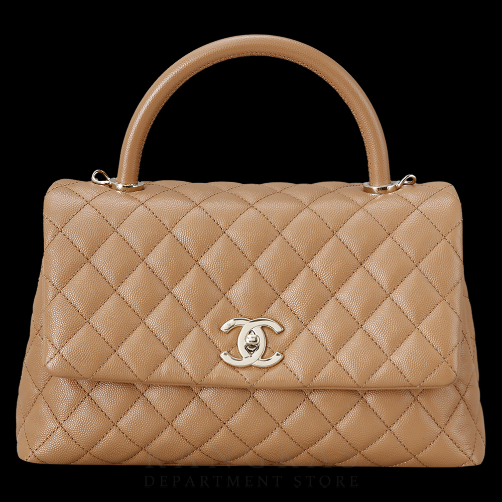 CHANEL(USED)샤넬 캐비어 코코핸들 미듐