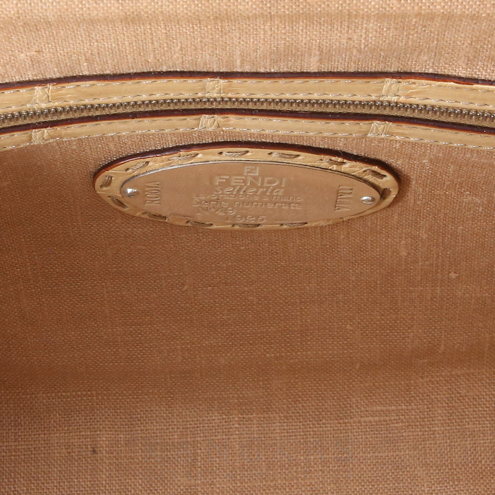 FENDI(USED)펜디 엘리게이터 셀러리아 닥터백