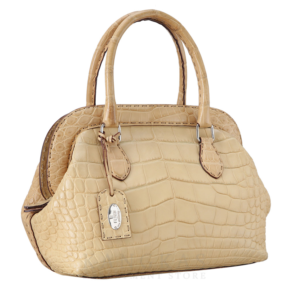 FENDI(USED)펜디 엘리게이터 셀러리아 닥터백