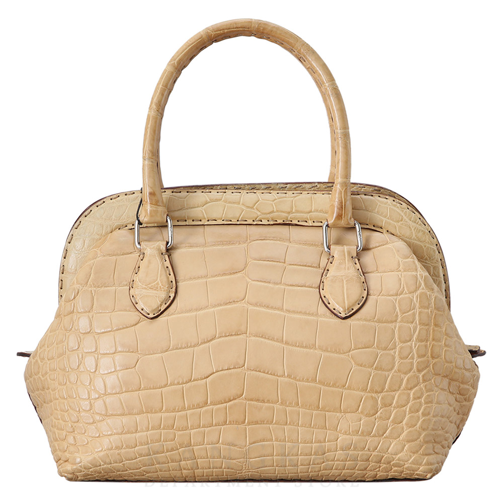 FENDI(USED)펜디 엘리게이터 셀러리아 닥터백