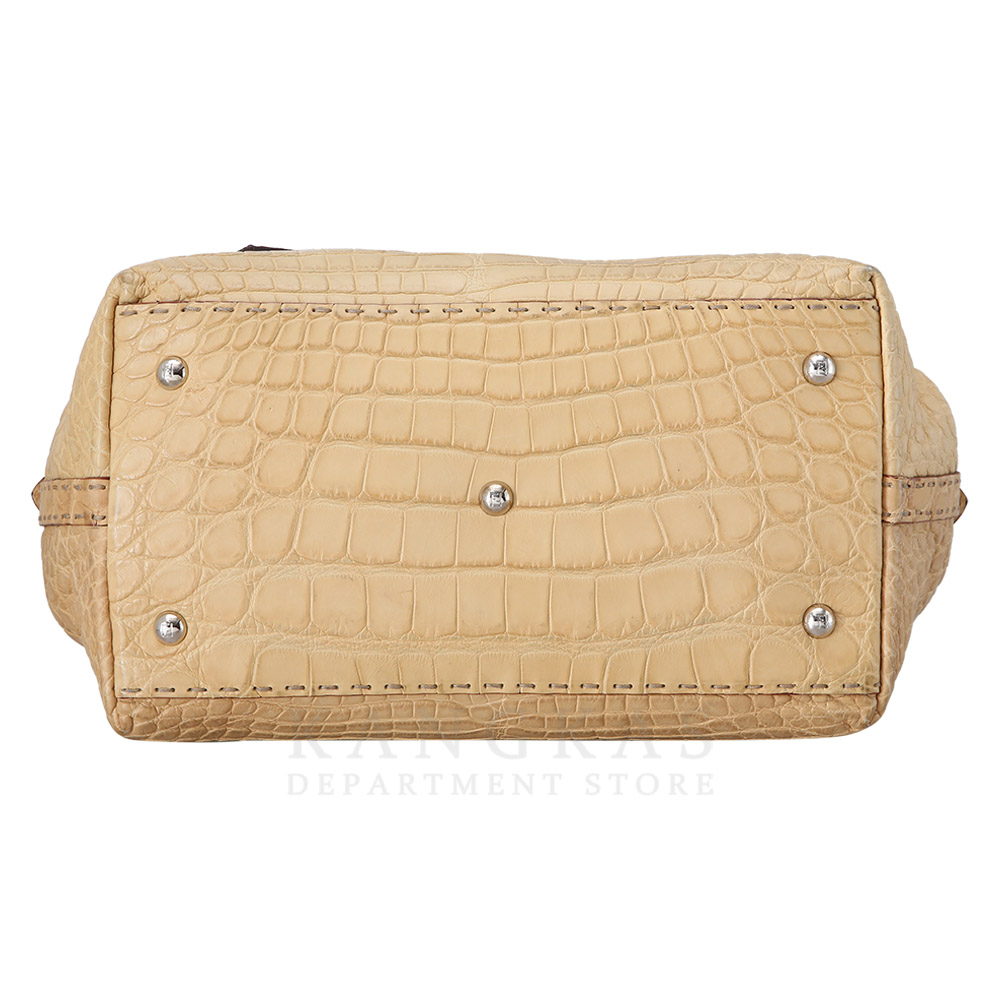 FENDI(USED)펜디 엘리게이터 셀러리아 닥터백